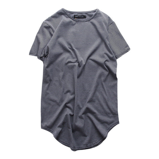 Playera Unisex de Rayas Cuello Redondo Largo - Estilo Mar y Alma - Image 7