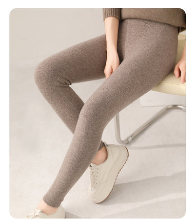Leggings Térmicos de Lana Tejida sin Costuras - Cintura Alta Reductora - Image 20