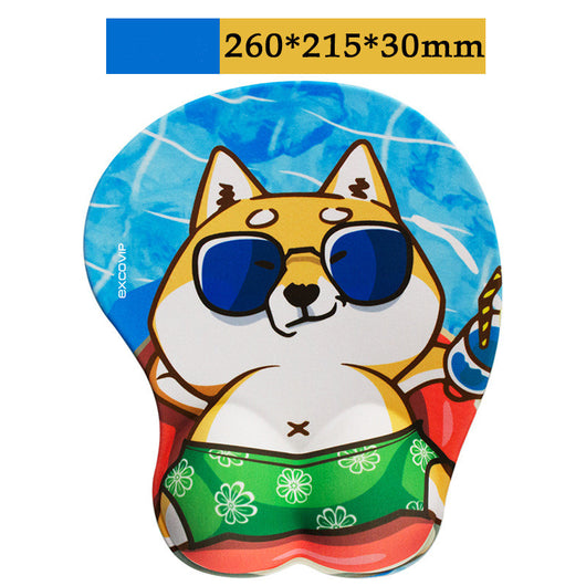 Reposamuñecas Gaming Anime Cute - Soporte Ergonómico de Silicona - Image 7
