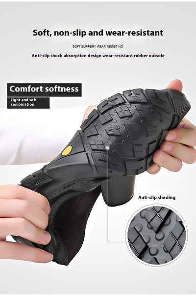 Zapatos de Cuero para Hombre con Suela Flexible y Respirable - Image 14