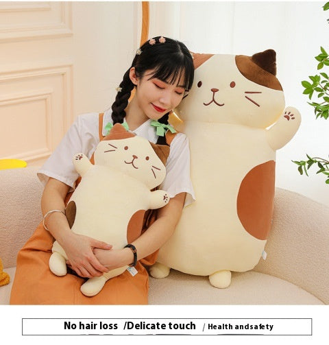 Peluche Gato de Queso Gigante - Almohada Suave para Dormir - Image 31