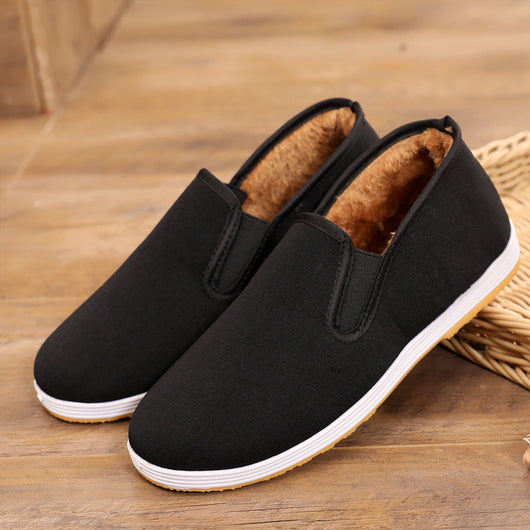 Zapatos Casuales de Hombre con Terciopelo y Suela Inyectada - Comodidad Premium