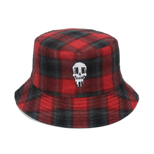Gorra Pescador Cuadros con Protección Solar - Image 4