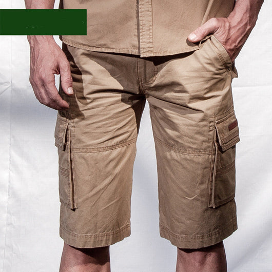 Shorts Casuales de Algodón con Múltiples Bolsillos - Corte Moderno y Cómodo - Image 5