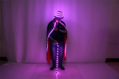 Capa LED Brillante para Cosplay, Jazz y Danzas Mágicas - Image 6