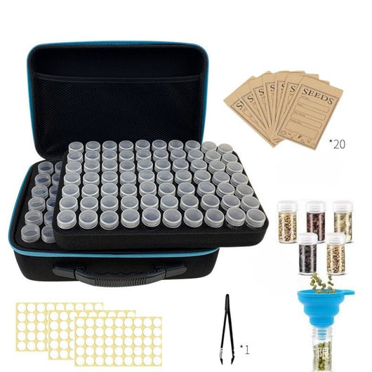 Caja Organizadora de Semillas con Bolsa EVA Resistente