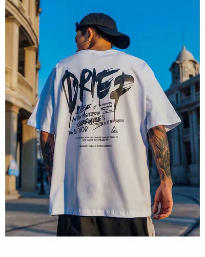 Camiseta Hombre Manga Corta Letras Graffiti Street - Image 24
