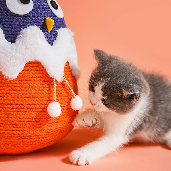 Juguete Interactivo Tumbler para Gatos - Bola Automática que Rueda y Divierte