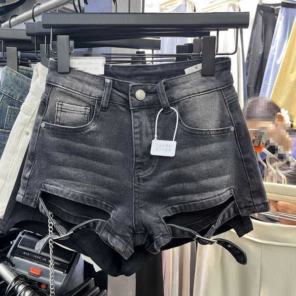 Shorts Denim Ajustados Estilo Sexy - Image 4