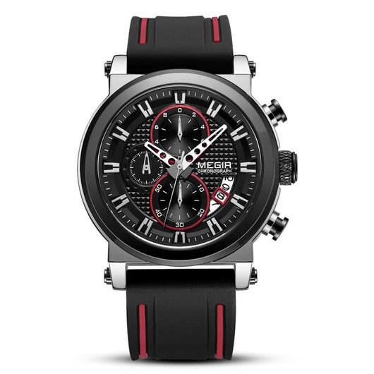 Reloj Deportivo Multifuncional de Cuarzo para Hombre con Triple Visor - Image 4