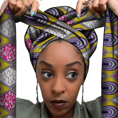 Accesorios para el cabello con estampados africanos - Image 23