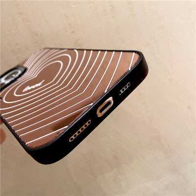 Funda para Celular Love Line Mirror - Protección Total y Suave - Image 2