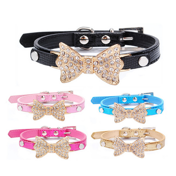 Collar para Perro con Pedrería Brillante