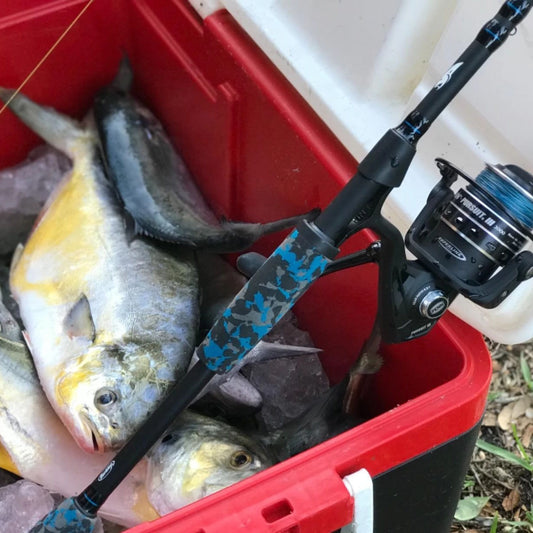 Carrete Metálico para Pesca Marina