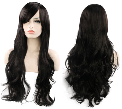 Peluca Anime Rizada 80cm - Cosplay de Colores Vibrantes - Image 2
