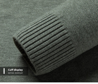 Suéter Tejido Cuello V para Hombre - Prenda Base Otoño Ejecutiva - Image 22