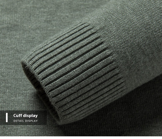 Suéter Tejido Cuello V para Hombre - Prenda Base Otoño Ejecutiva - Image 22