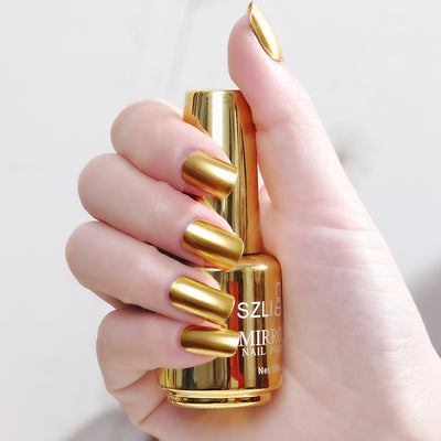 Esmalte de Uñas Efecto Espejo Acero Inoxidable - Image 11