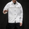 Chaqueta de Mezclilla Bordada Talla Grande para Hombre