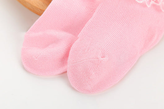 Calcetines Princesa con Encaje para Niñas - Primavera Otoño - Image 14