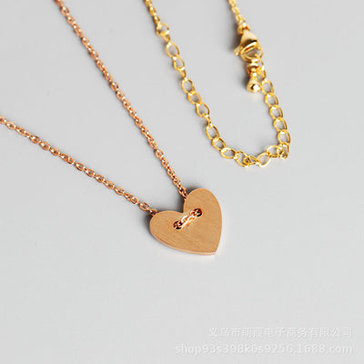 Collar Corto Corazón de Melocotón - Diseño Dulce y Encantador - Image 12