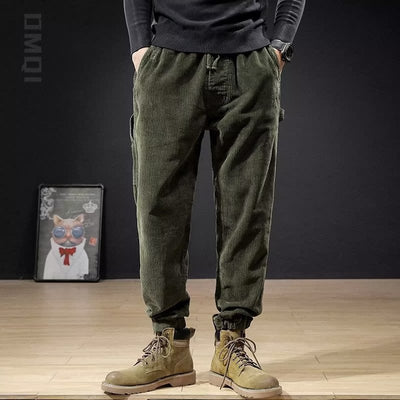 Pantalones de Pana Holgados Talla Grande para Hombre - Image 21