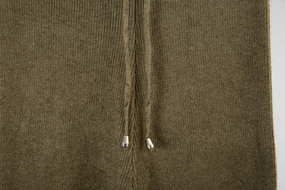 Conjunto Elegante: Cardigan Escote V y Pantalón Ancho - Image 6