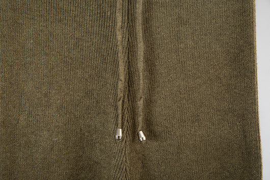 Conjunto Elegante: Cardigan Escote V y Pantalón Ancho - Image 6