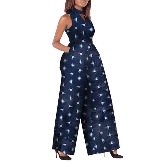 Mono sin Mangas Estilo Ankara para Mujer - Image 20