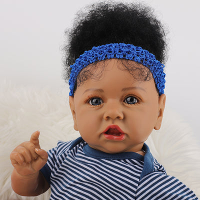 Muñeca Reborn Bebé con Cinta Simulada Suave - Image 5