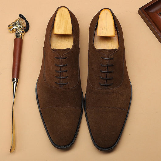 Zapatos de Cuero Ejecutivos con Articulación Flexible para Hombre - Image 13