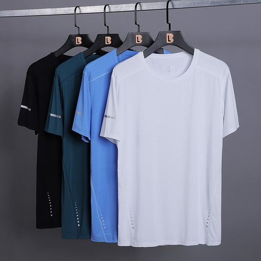 Camiseta Deportiva Transpirable Ice Silk para Hombre