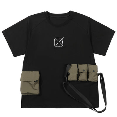 Playera Manga Corta para Hombre con Bolsillos 3D - Image 5