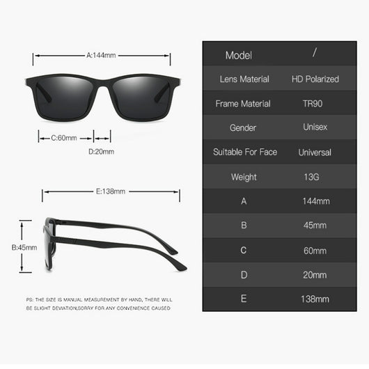 Gafas de Sol Polarizadas TR para Hombre y Mujer - Image 13
