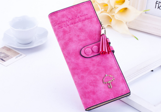 Cartera Larga para Mujer con Diseño Coreano - Billetera Elegante con Cierre de Cremallera - Image 15