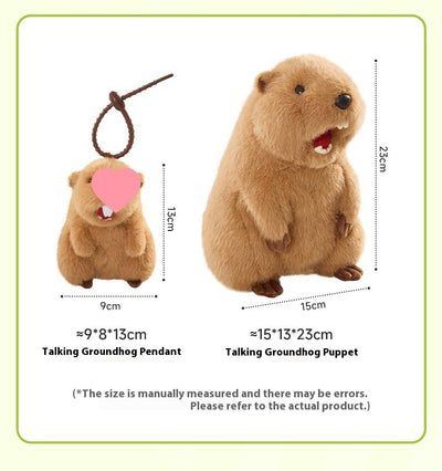 Peluche Colgante Adorable de Marmota - Image 8