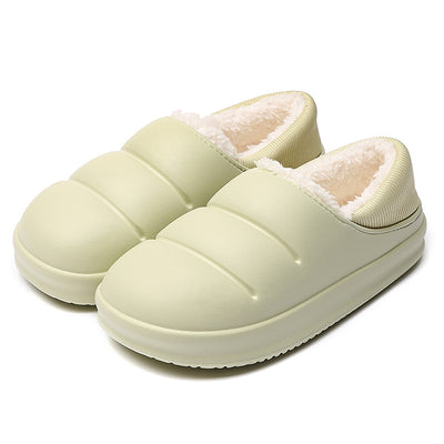 Pantuflas de Pareja Algodón Invierno Cálidas Impermeables para Casa y Jardín - Image 29