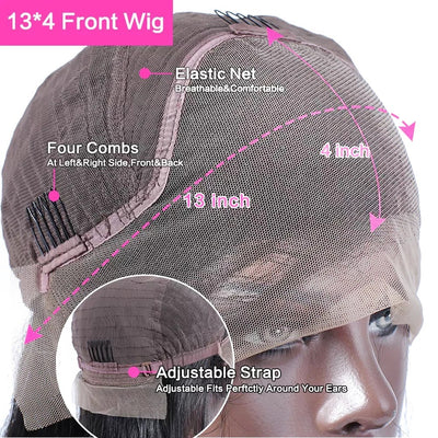 Peluca de Cabello Humano Rizado con Encaje Frontal - Image 7