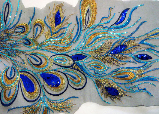 Parche Bordado Pluma Fénix - Adhesivo Textil Premium - Image 5