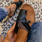 Sandalias Planas Retro Estilo Europeo para Verano