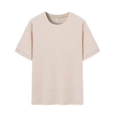 Camiseta Manga Corta Textura Waffle para Hombre - Image 8
