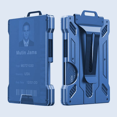 Billetera Metálica de Aleación de Aluminio con Protección RFID - Image 13