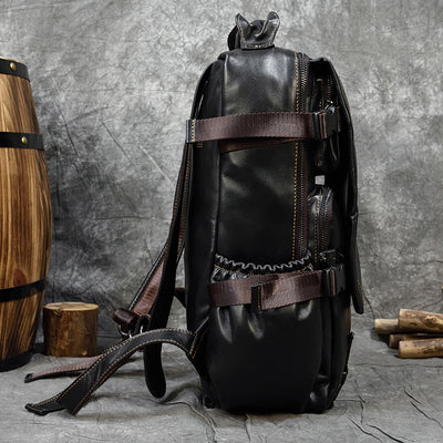 Bolsa de Cuero Genuino para Laptop con Gran Capacidad - Image 15
