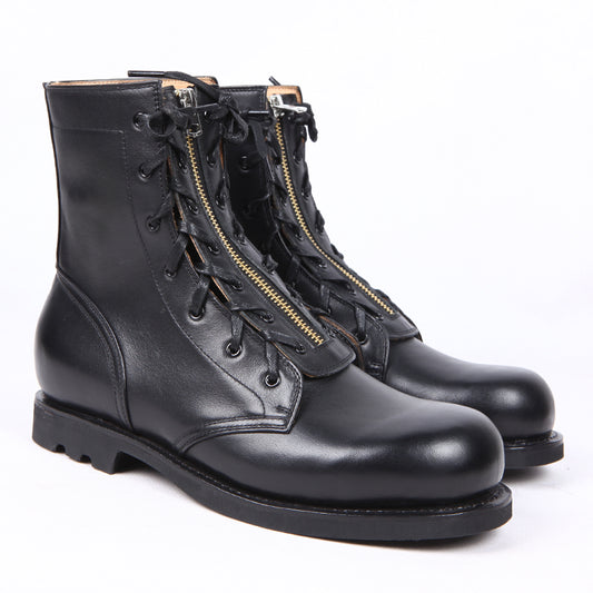 Botas de Cuero Caña Alta Punta Redonda - Image 2