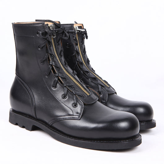 Botas de Cuero Caña Alta Punta Redonda - Image 2