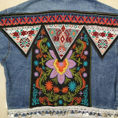 Blusa Retro Bordada Estilo Nacional - Manga Larga Clásica para Mujer - Image 14