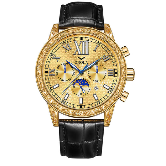 Reloj Mecánico Automático de Cuero - Elegancia y Versatilidad - Image 4