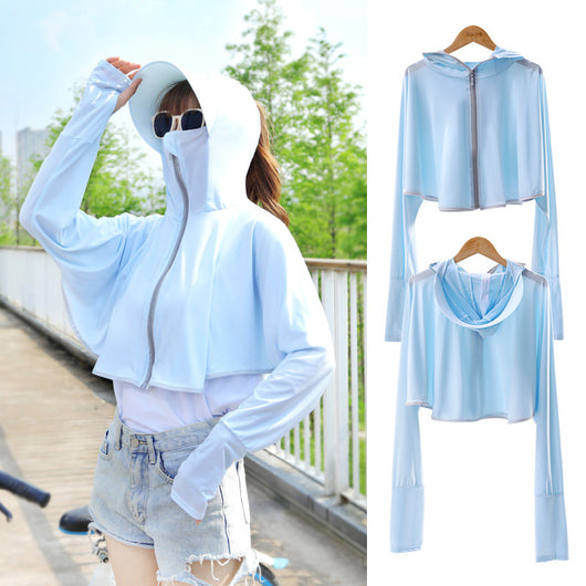 Blusa de Manga Larga Protección Solar para Mujer - Image 5
