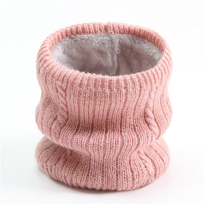 Bufanda Tejida de Rayas Anchas con Forro Polar para Hombre - Image 19