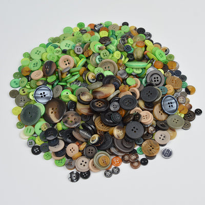 Botones de Resina Artesanal Multicolor con Diseño Floral para Manualidades DIY - Image 22